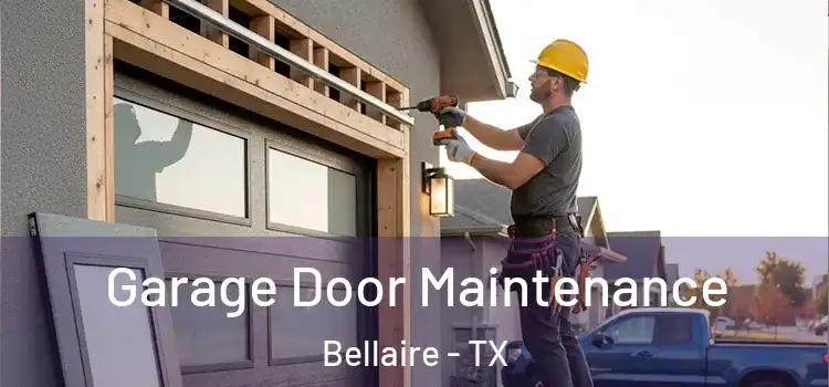 Garage Door Maintenance Bellaire - TX