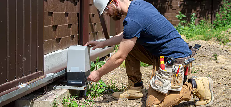 Electric Driveway Gate Installation Bellaire