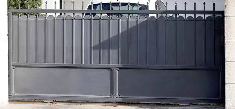 Metal Driveway Gate Installation Bellaire
